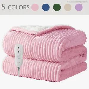 Electric Heated Blanket, 5 Heat Levels Electric Blanket with 3H Auto Shut-Off, Multifunctional Blanket, SHeating Blanket, oft Comfortable Warming Shawl for Home Office TravelFFLimitlessApparel3FFSummitSupply7