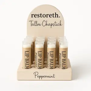 Peppermint Tallow Lip Balm