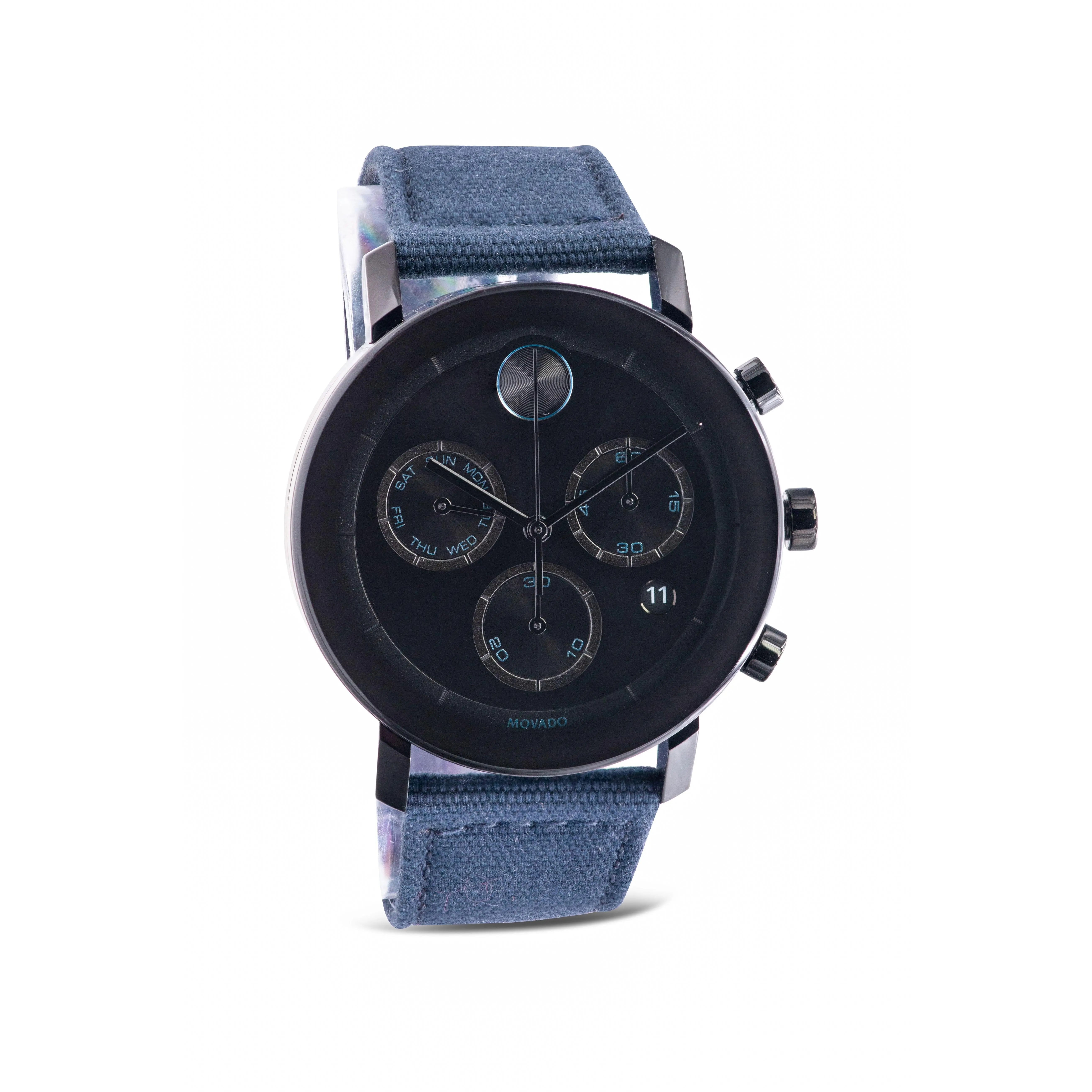 Movado Bold Evolution Chronograph Canvas Mens Watch 3600726 Movado Bold Evolution Chronograph Canvas Mens Watch 3600726