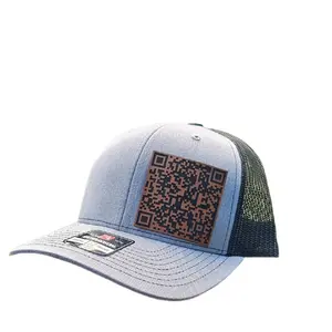 Extended Warranty QR Code Hat, funny, prank, men, women, friends, Richardson 112 snapback hat