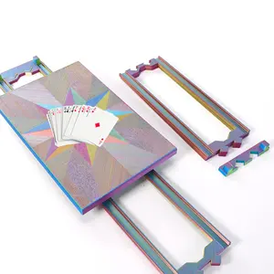 3D Printed Poker Track Tray, 1 Set Poker Game Machine, Party Desktop Game Activity Props, Gift Packaging Supplies for Party