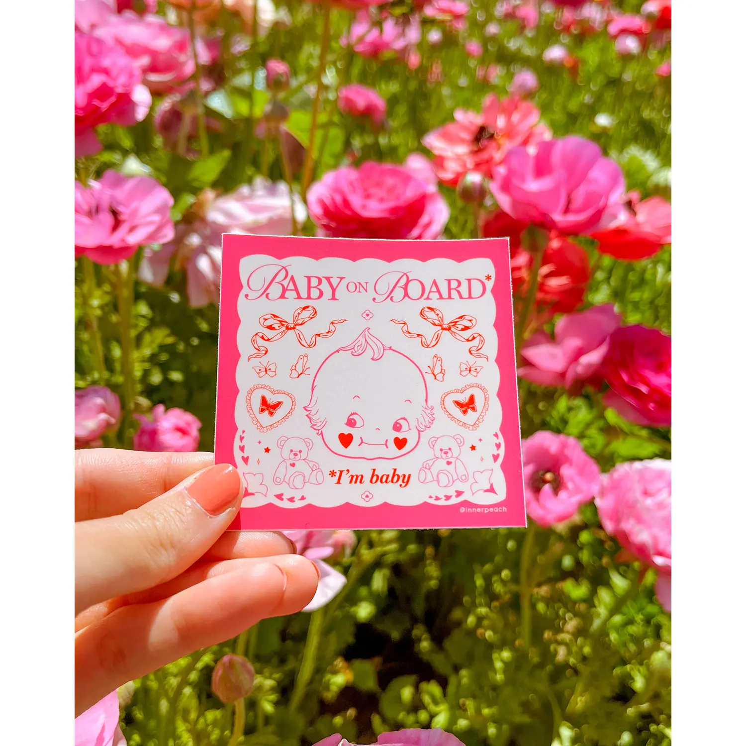 "I'm Baby" Sticker