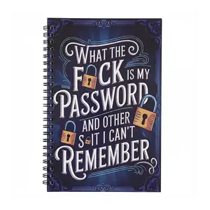A5 Portable Password Book, Simple High-End Address Password Manager, Quick Website Password Access, Usernames and Passwords Storage