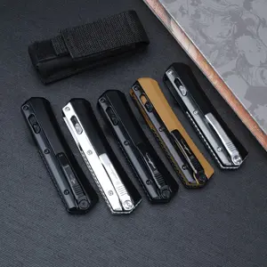GLYKON outdoor folding knife, metal handle, high hardness and corrosion-resistant blade, outdoor fishing and camping EDC tool, portable tool, best gift.