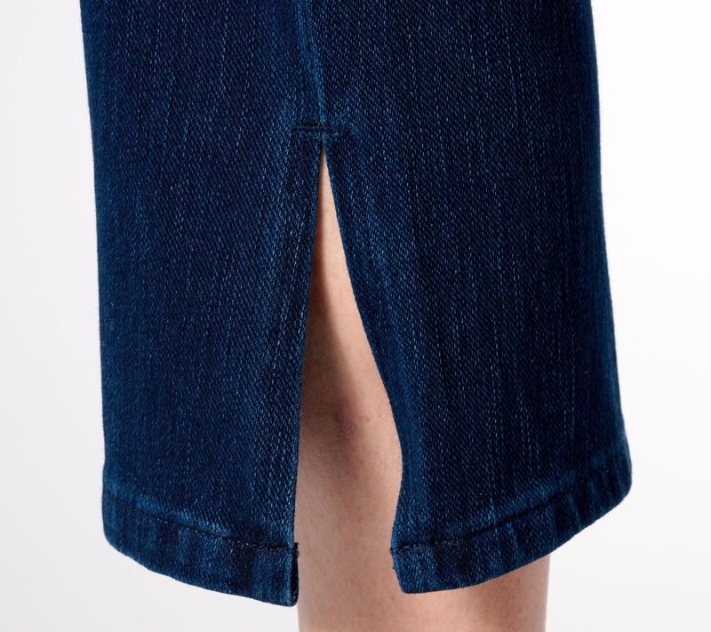 Belle by Kim Gravel Tall Flexibelle Kickity Split Cropped Jean