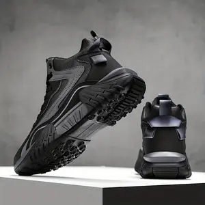 UYCEKK Men'S Comfortable Casual Sports Shoes |   All-season, Non-slip, Breathable, Lightweight, Faux Upper, PVC Inner, Cloth Insole, Round Toe