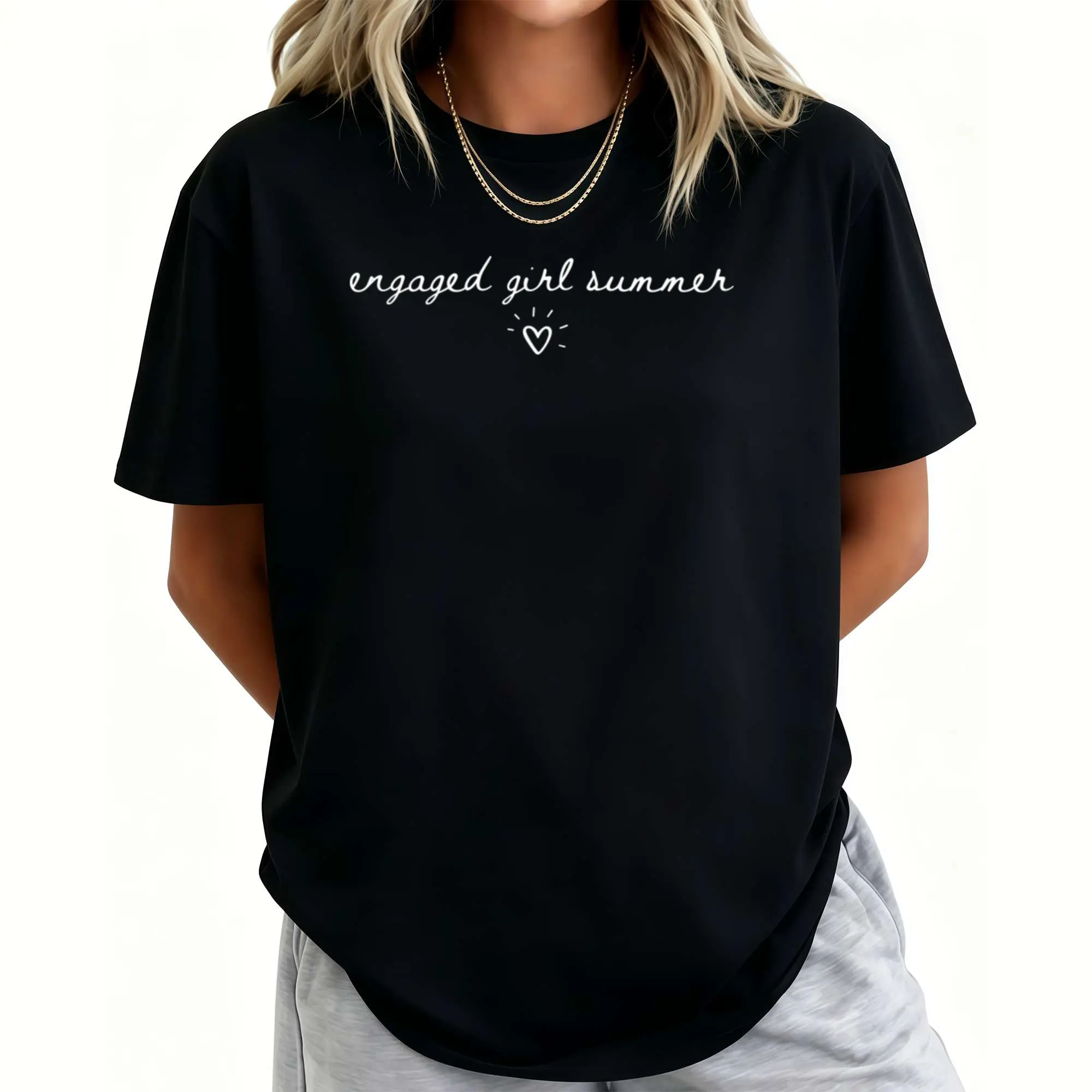 Engaged Girl Summer Shirt Future Mrs Tshirt for Bride To Be, Wedding Engagement Gift for Fiancee, Cute Engagement Outfit