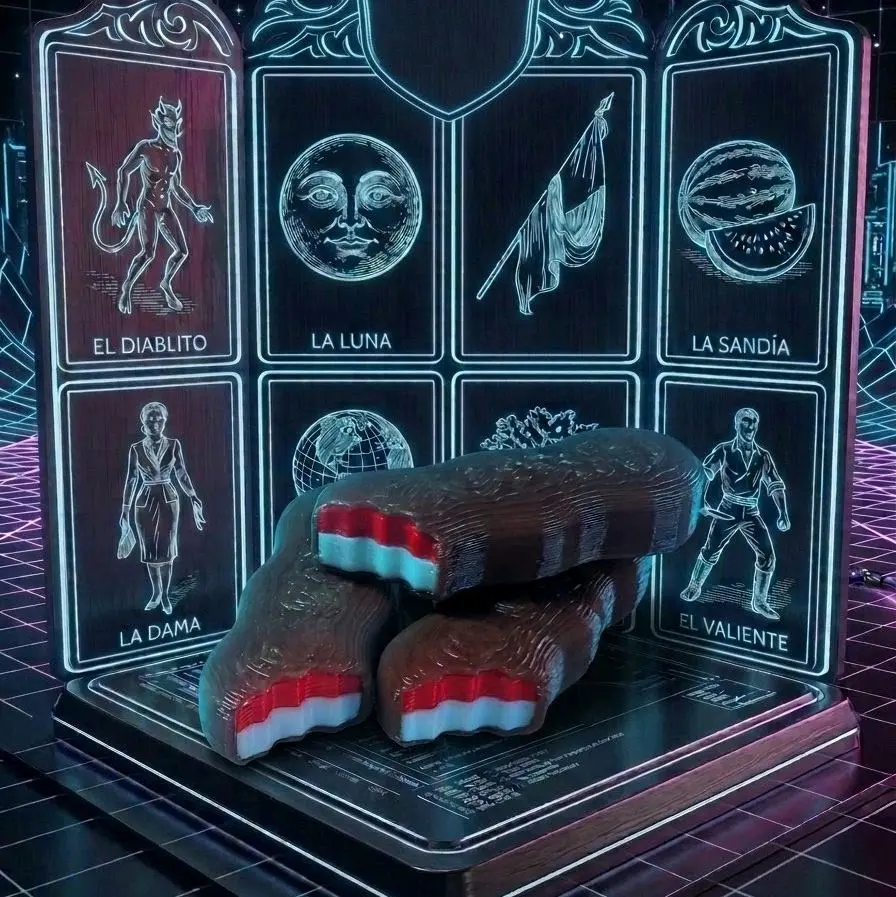 3D-Printed Bubu Lubu Lotería Snack Game Tokens, Accessory for Lotería Card Game Play