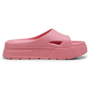PUMA Womens Mayze Stack Injex Platform Slide Casual Sandals Casual - Pink PUMA Womens Mayze Stack Injex Platform Slide Casual Sandals Casual - Pink