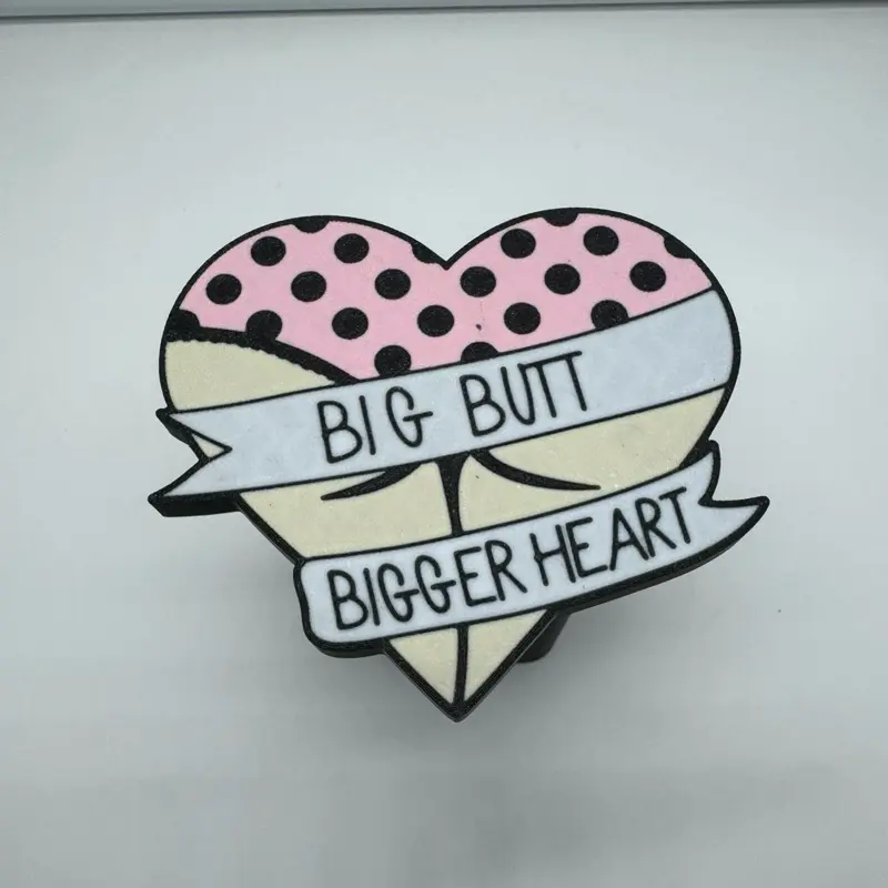 Big Butt Heart Pretty Tow Hitch Cover