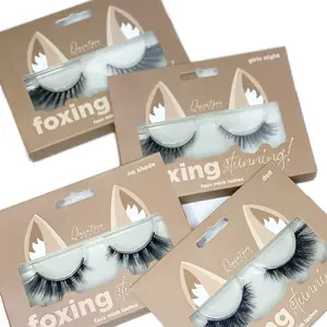 Foxing Stunning Fauk Mink Eyelashes for Lash Extensions - Makeup