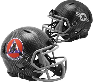 Air Force Falcons Riddell Sixty-Third Fighter Squadron Speed Mini Helmet