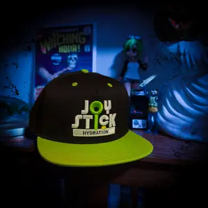 JOYSTICK Hydration LemLime Structured Baseball Cap