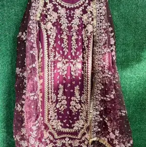 Heavy embroidery 3 piece pakistani suit