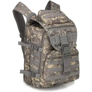 Swordfish X7 Tactical Backpack Military Hiking 18.9X11.81X7.87 Camouflage Waterproof Oxford Fabric Adjustable Fit System All Seasons Assault Pack
