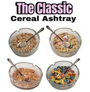 Cinnamon Toast Crunch  / Cereal Ashtray / Fake Food / Gag Gift