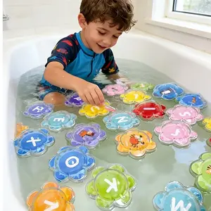 10-Piece/26-Piece High-Quality Floating Learning Toys (Number Set/Letter Set), Suitable for Shower and Pool - A set for learning letters and numbers, making it an ideal gift for young children (Essential for bath and pool time)