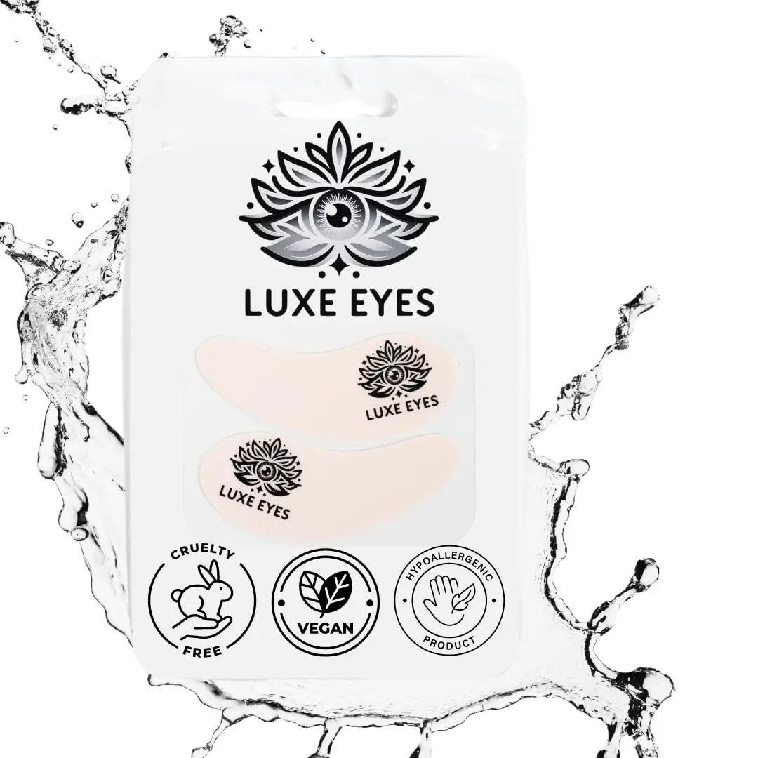 Silicone Reusable Under Eye Patches for Wrinkles, Puffy Eyes and Dark Eye Circles- Adhesive + Cruelty-Free, Natural and Hypoallergenic Skin Care for Men & Women Gel Moisture Comfort