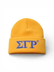 Sigma Gamma Rho Embroidered Sorority Beanie