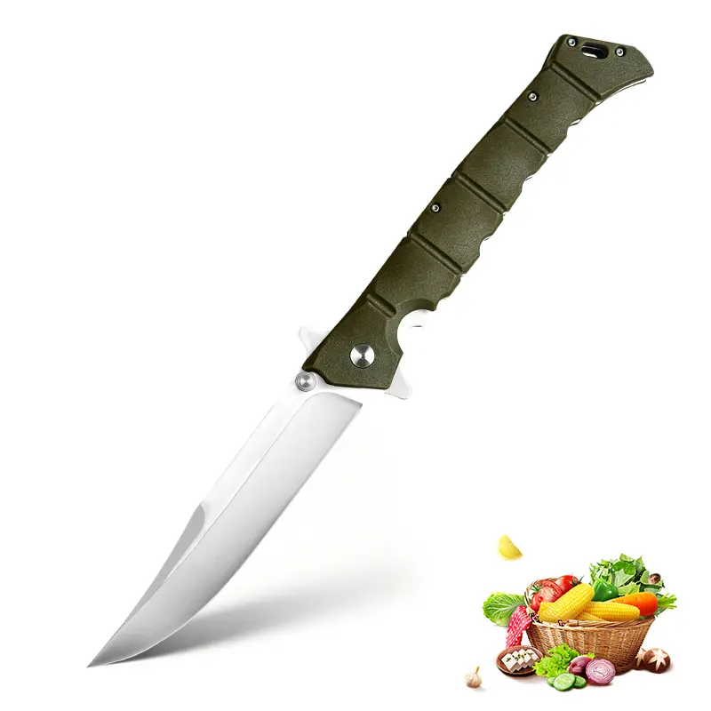 Chef Knife, Ultra Sharp Slicing Knife, High Hardness Kitchen Blade, Ergonomic Grip Cooking Knife