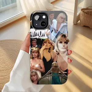 Scarface Vintage Retro Movie Icons Collage Phone Case for Fashionistas & Movie Buffs - Durable Slim Fit with Bold Art Design, Compatible with iPhone 11/12/13/14/15/16 (Pro Max/Plus) - Perfect Valentine's Day or Anytime Gift