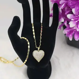 cadena 14k oro laminado