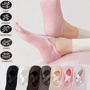FlexForm Toe Grip Pilates Socks – 3 Pack