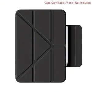 Ultra-thin magnetic double-sided clip-on protective case with a borderless design, compatible with iPad 10.9-inch and iPad Air 6/5/4, supports automatic sleep/wake function.