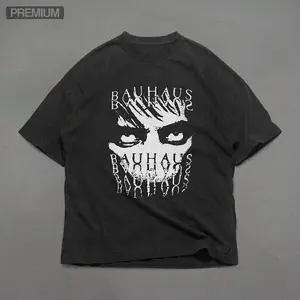 Bauhaus Shirt, Comfort Colors Premium Cotton Shirt, Oversized shirts, Gothic Shirts, Goth Graphic Tee, Goth Gifts, Band shirts, Unisex