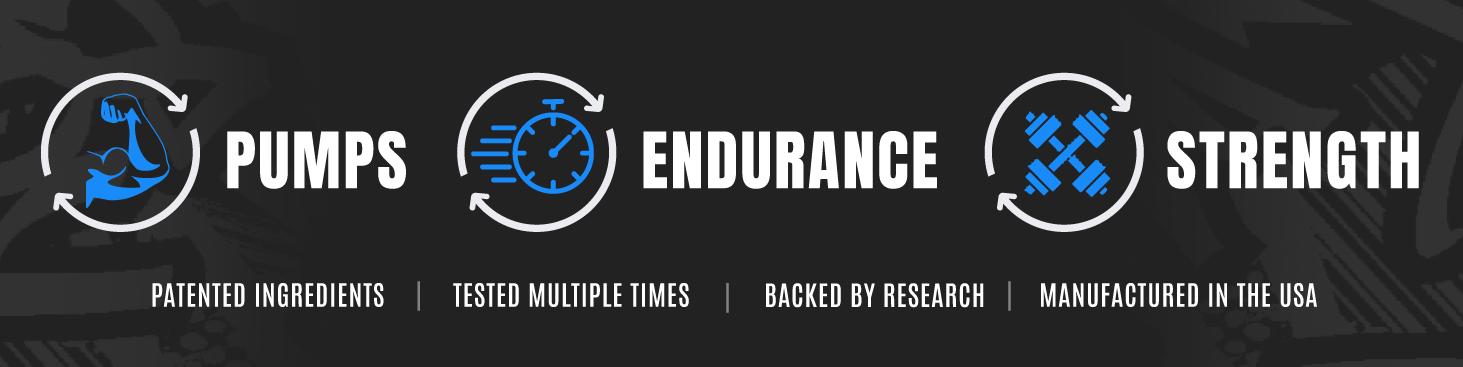 RYSE Project Blackout Pump Cap Max - Pre Workout Nitric Oxide Booster Supplement for Men - Pumps & Blood Flow - 30 Servings (120 Capsules)