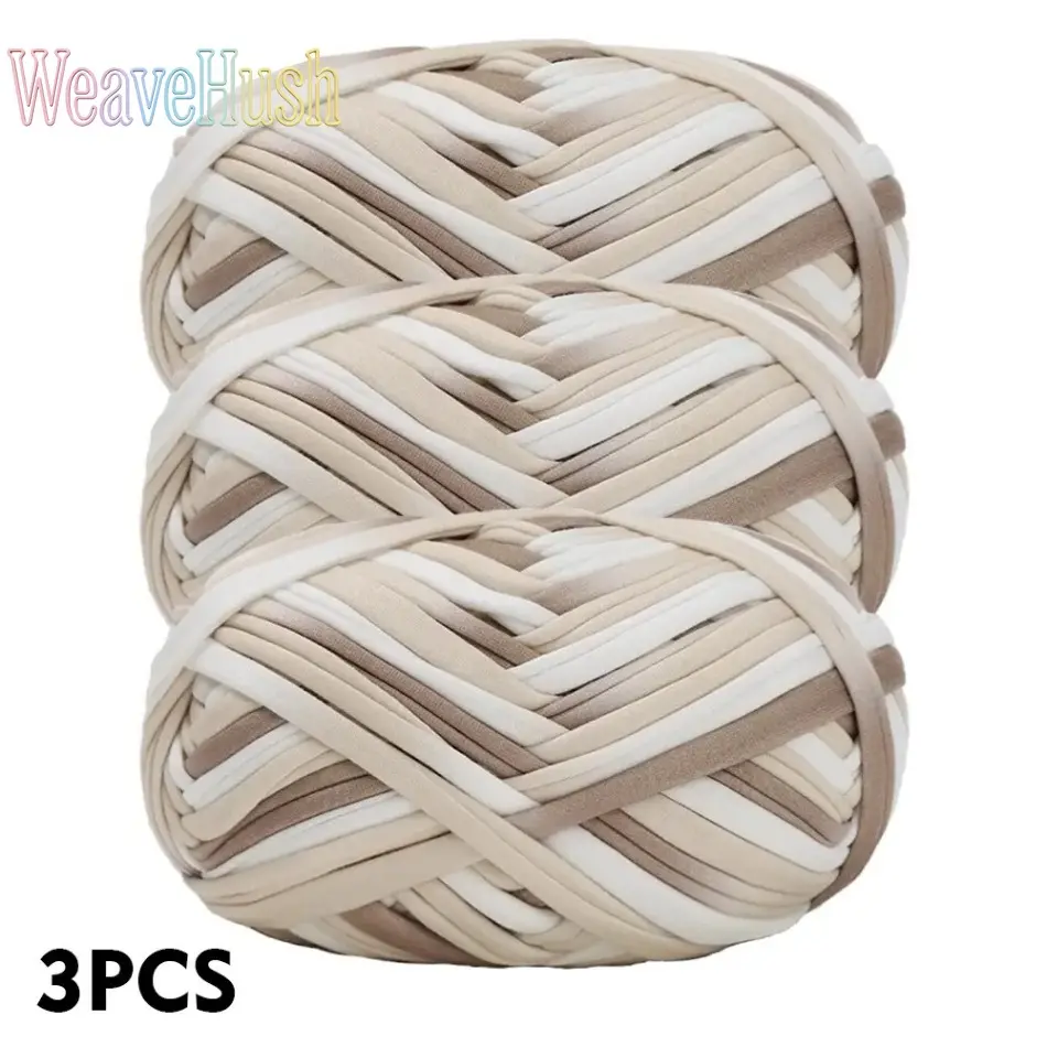 3-Piece Soft & Durable Gradient Polyester Yarn Set, Crochet & Knitting Yarn for Handmade Projects & Home Decor, 3-Piece Set, Crochet Yarn