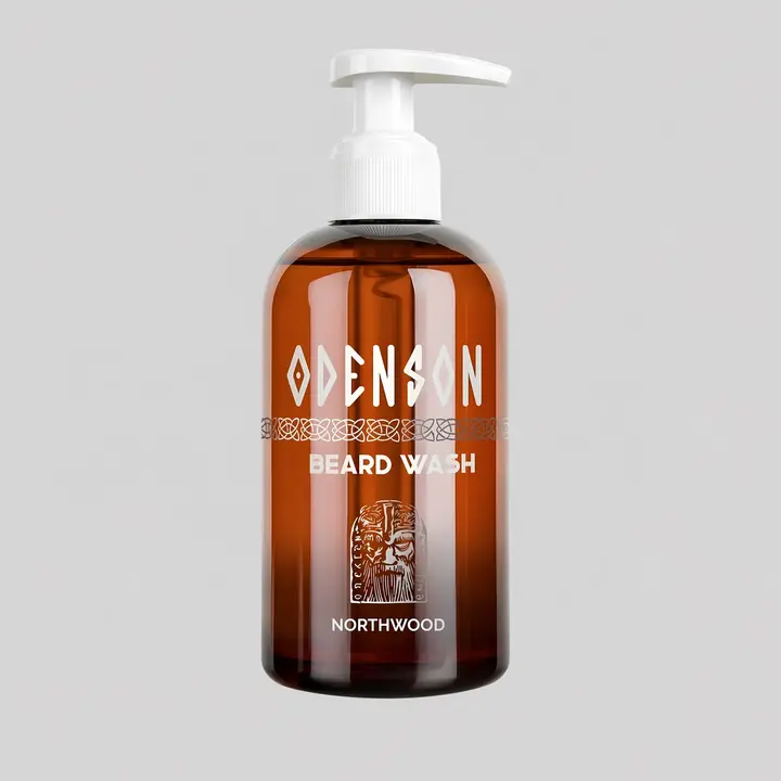 Odenson Beard Wash for Daily Beard & Skin Cleansing - Northwood Scent