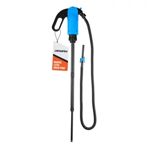 Deway Manual Lever Drum Pump for Diesel, Kerosene, Lubricants & More – Adjustable Suction Pipe & 78" Hose