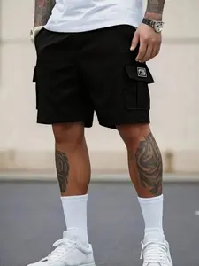 Men’s cargo shorts with adjustable drawstring waist; suitable for home, outdoor activities, sports, and versatile styling; multiple pockets; essential shorts for outdoor travel; men’s clothing; summer shorts; cargo shorts.