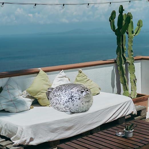 CHUBBY SEAL PILLOW FREESHIP, 13 INCH CUTE SEA DOGGO