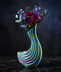 Swan Vase - 3D Printed Sculptural Vase