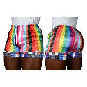 glitchy MCE mesh shorts glitchy MCE mesh shorts