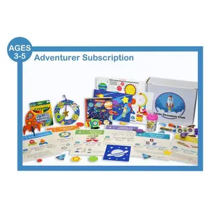 Adventurer Ages 3-5 - Bi-Monthly Craft Subscription Box for Kids