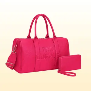 Pink Duffle bag Set  (2 N 1)
