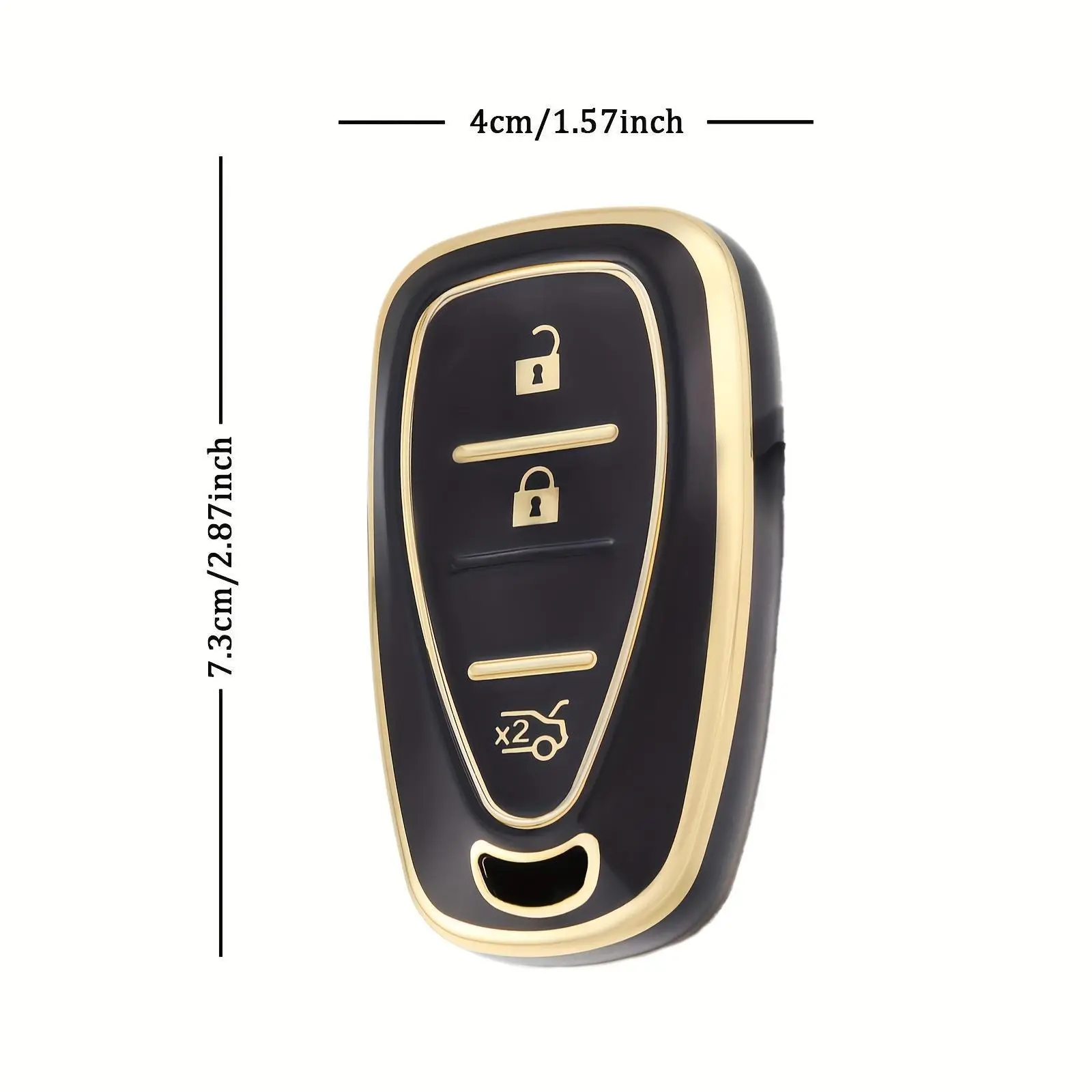 2 3 Button Car Key Cover Case for Chevrolet Onix Equino Orlando Cruze Spark Sonic Camaro Volt Bolt Trax Malibu Blazer Traverse