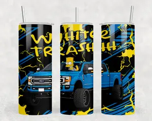 White Trash 20 oz Tumbler