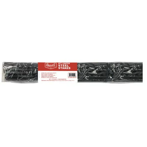 The Harvest Company  Coated Steel Stake 3/4 In Diameter 8ft (10/Bundle)
