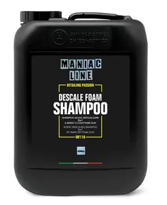 Maniac Line Descale Foam Shampoo 5L | Removes Limescale & Road Film | 5L