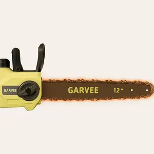 20V MAX Cordless Chainsaw with Battery and Charger, 12 Inch Portable Electric Chain Saw, Lightweight & Powerful Pruning Tool for Wood Cutting, Garden, Yard, and Outdoor Use