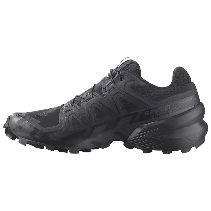 Salomon Speedcross 6 Men's Low-Top Trail Running Shoes with Wide Fit, Comfort, Cushioning, Grip, and Water Resistance Trending Shoes, House White Official Shoes to Get / Maison Mihara