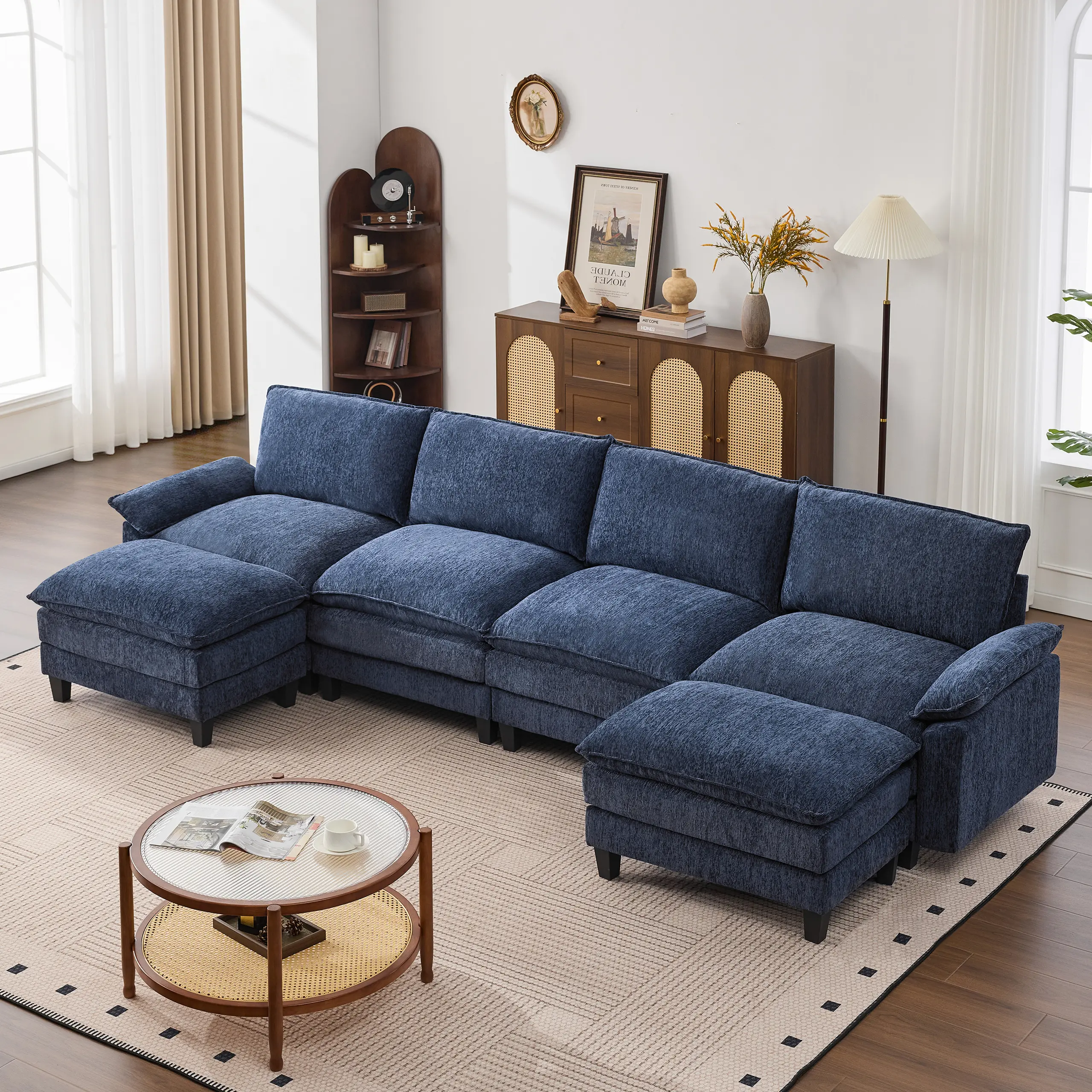 Blue-6 Seats