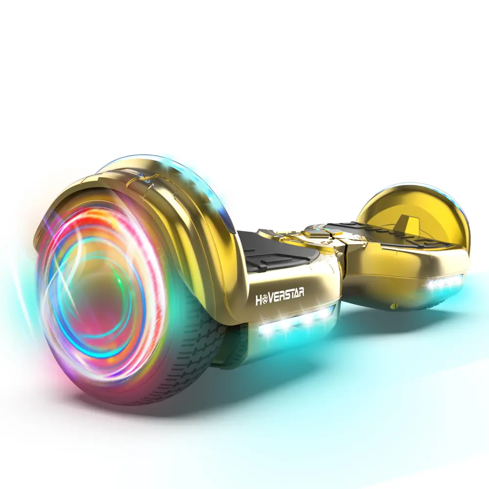 HoverStar Hoverboard with LED Lights & Bluetooth Speaker Self Balancing Scooter 6.5" Wheels 9MPH Speed 9 Miles Range Gifts for Kids