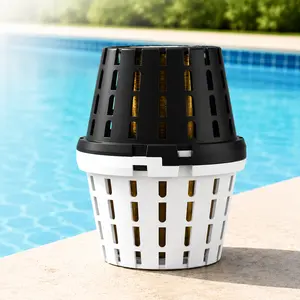 Pool Unit 7.5k-20k Gallons Replacement for PoolRX, Pool Mineral Cartridge Purifier, Professional Water Softener for Crystal Clear Swimming Pool, Reduce Harsh Chemical Odors, Easy Installation, Summervibes