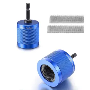 1/2", 3/4"Copper Pipe Cleaner for Drill Set Includes External Stainless Steel Wire Bore Brushes, Internal Tube Cleaning Brushes, Replacement Plumbing Tools
