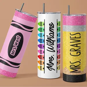 Teacher Gift, Personalized Tumbler Gift for Teacher, Teacher Tumbler, Teacher Appreciation Gift, Pencil Skinny Tumbler, Teacher Gifts, Teacher Appreciation Gifts 2026